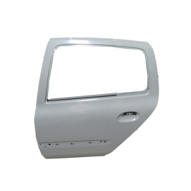 RENAULT CLIO- 2- SD- 98/01; ARKA KAPI KOMPLE SOL BAND DELİKLİ/GRİ BOYALI (İCELİ/ÇEKOMASTİKLİ)(TW) 1425-2802