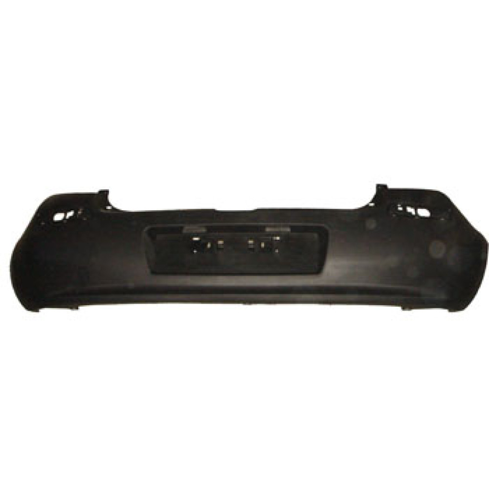 RENAULT CLIO- 3- HB- 06/09; ARKA TAMPON (BANT DELİKLİ SİYAH TW) 1428-2600