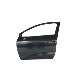 RENAULT CLIO- 4- SPORT TOURER- 16/19; ÖN KAPI KOMPLE SOL SİYAH BOYALI  (İCELİ/ÇEKOMASTİKLİ) (TW) 1487-2202