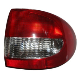 RENAULT MEGANE- 1- 99/02; DIŞ STOP LAMBASI SAĞ (KIRMIZI/BEYAZ) SEDAN (DUYSUZ) (PLEKSAN) 1442-1503