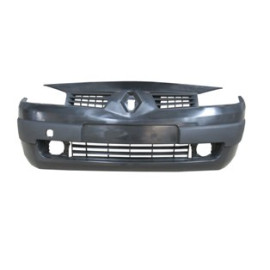 RENAULT MEGANE- 2- 03/06; ÖN TAMPON SİYAH(SİS DELİKLİ/PANJURLU/KÜÇÜK ARMALI KENDİNDEN BANTLI)(LM) 1444-2000