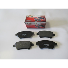 RENAULT SCENIC- 2- 03/07; ÖN FREN BALATASI (KABLOSUZ)(DİSK)(136,6X59,2X17,5)(FMK) 1445-6350F