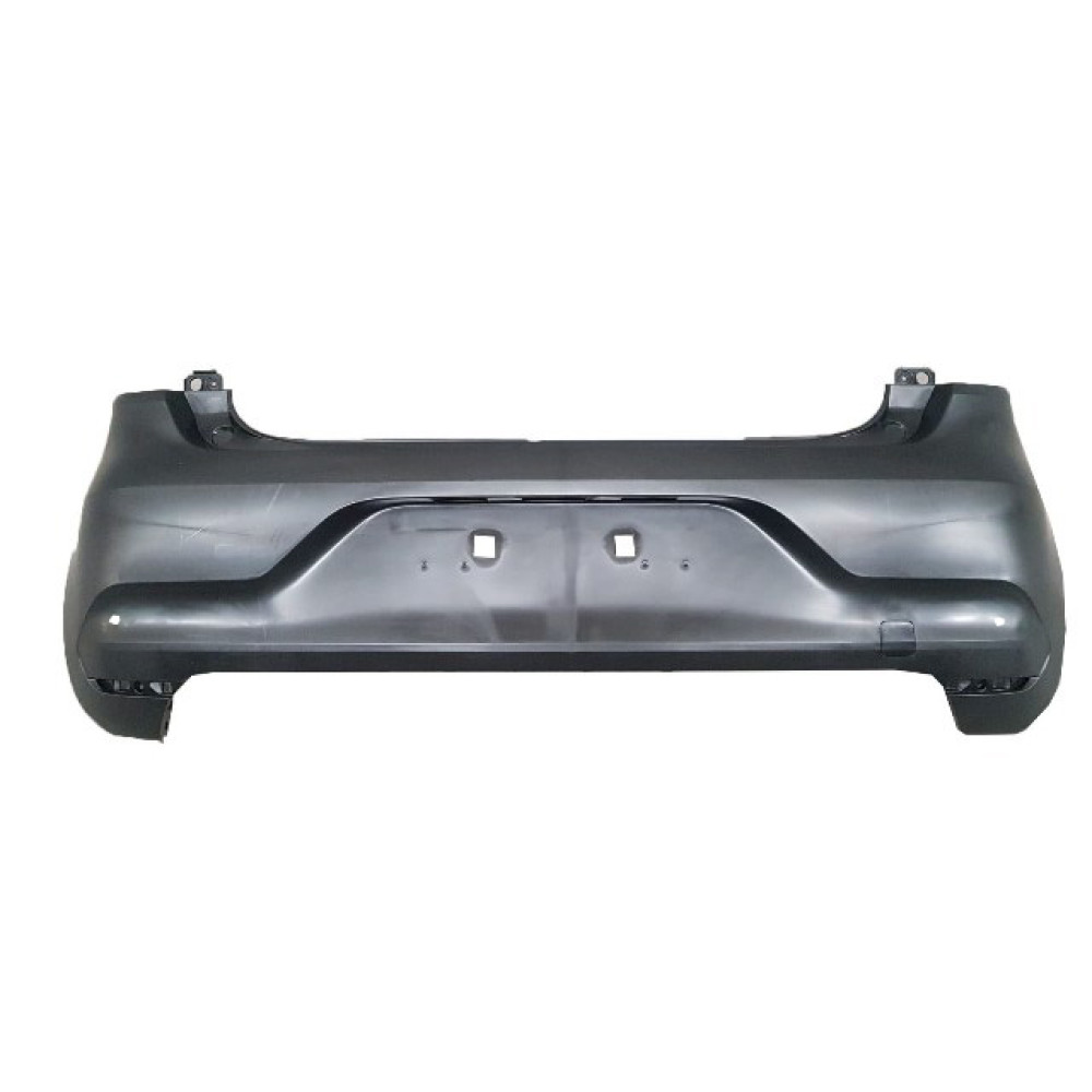 RENAULT CLIO- 5- HB- 20/23; ARKA TAMPON SİYAH (SENSÖR DELİKLİ/ÇEKİ DEMİRİ KAPAKLI) 1451-2601