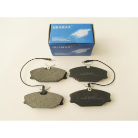 RENAULT SAFRANE- 92/96; ÖN FREN BALATASI (2 KABLOLU)(DİSK) (133X55,3X18)(BRAMAX) 1415-6350