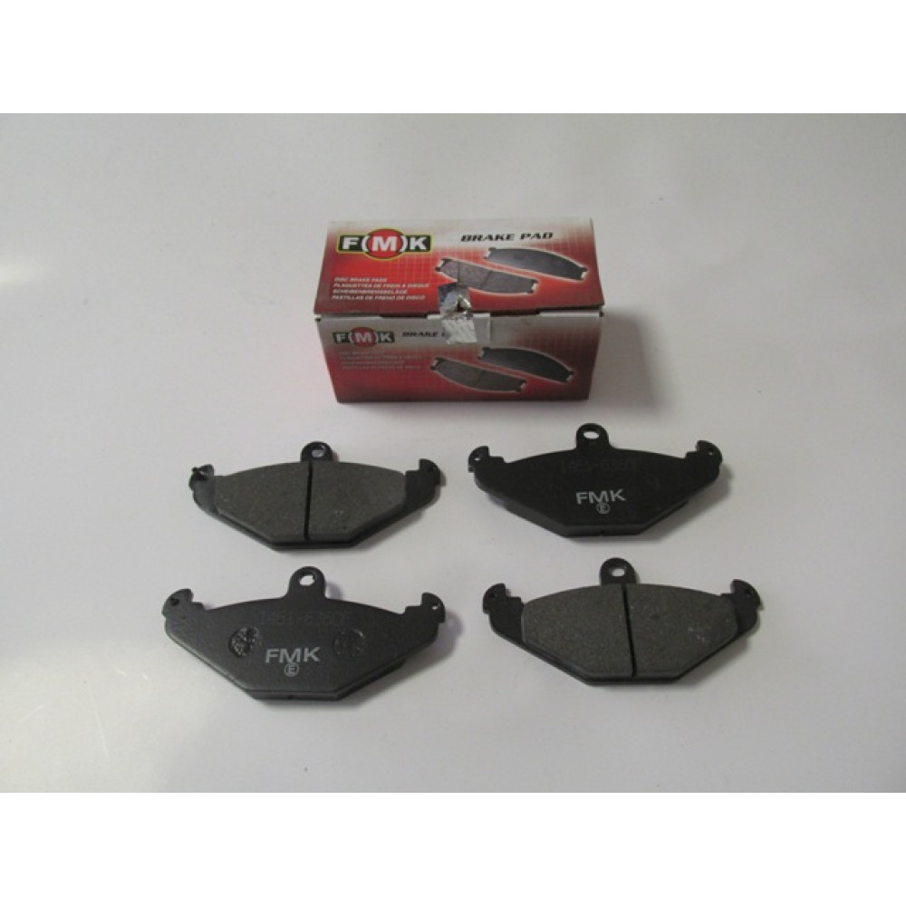 RENAULT R21- CONCORDE/MANAGER- 89/96; ARKA FREN BALATASI (KABLOSUZ)(DİSK) (125,8X58,5X14,8) (FMK) 1422-6360F