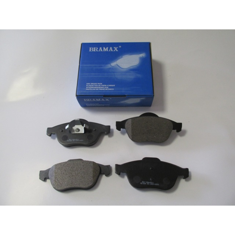 RENAULT LAGUNA- 02/05; ÖN FREN BALATASI (KABLOSUZ)(DİSK) (155,3X71X17/156,3X68,7X17) (BRAMAX) 1463-6350