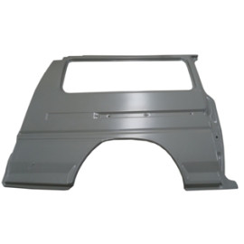 MITSUBISHI L300- MİNİBÜS- 88/09; ARKA ÇAMURLUK SAĞ TAVANA KADAR (CAMLI TİP)(YAN PANEL) GRİ BOYALI 147-2701
