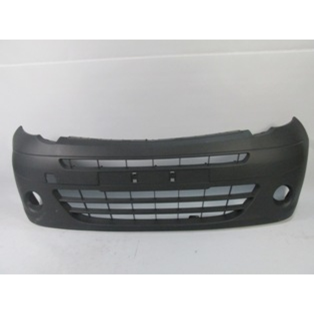 RENAULT KANGOO- 3- 08/13; ÖN TAMPON SİYAH (SİS DELİKLİ KOMPLE BANTLI) (EUROBUMP) 1478-2001