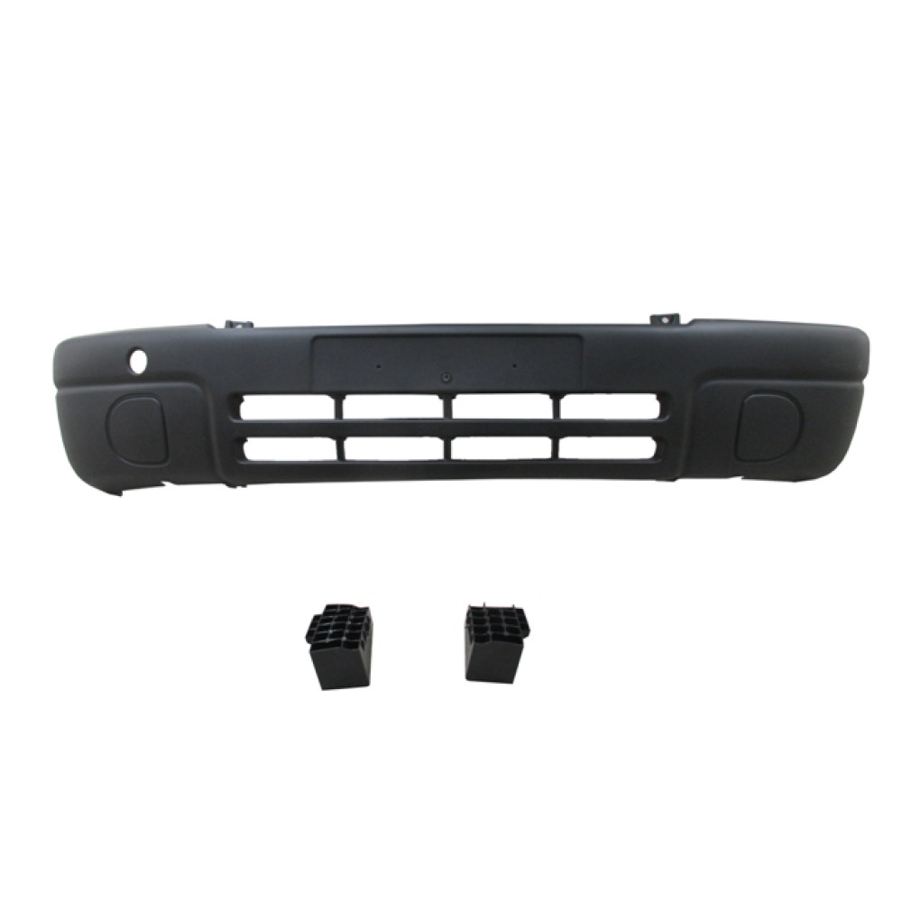 RENAULT MASTER- 1- 97/03; ÖN TAMPON SİYAH SİS DELİKSİZ (PLASTİK) (BRAKETLİ) (İTALYA) 1495-2001