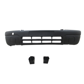 RENAULT MASTER- 1- 97/03; ÖN TAMPON SİYAH SİS DELİKSİZ (PLASTİK) (BRAKETLİ) (İTALYA) 1495-2001