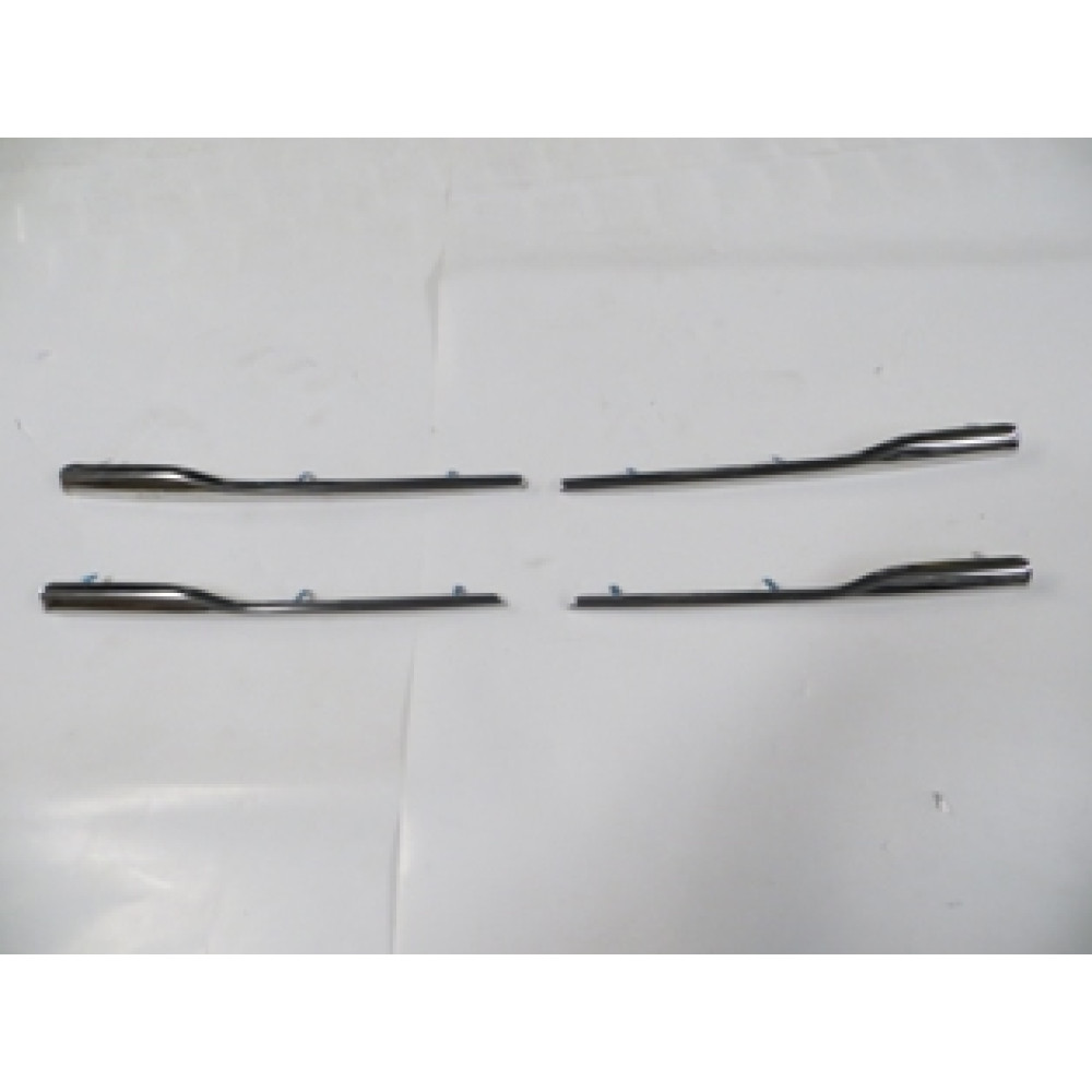 DACIA SANDERO- 13/16; ÖN PANJUR NİKELAJ ÇITASI 4 PARÇA (SET) (TYG) 1514-2341