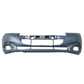 PEUGEOT 208- 16/20; ÖN TAMPON SİYAH SİS DELİKLİ/SENSÖR DELİKSİZ/ÇEKİ KAPAKLI (TW) 1522-2003