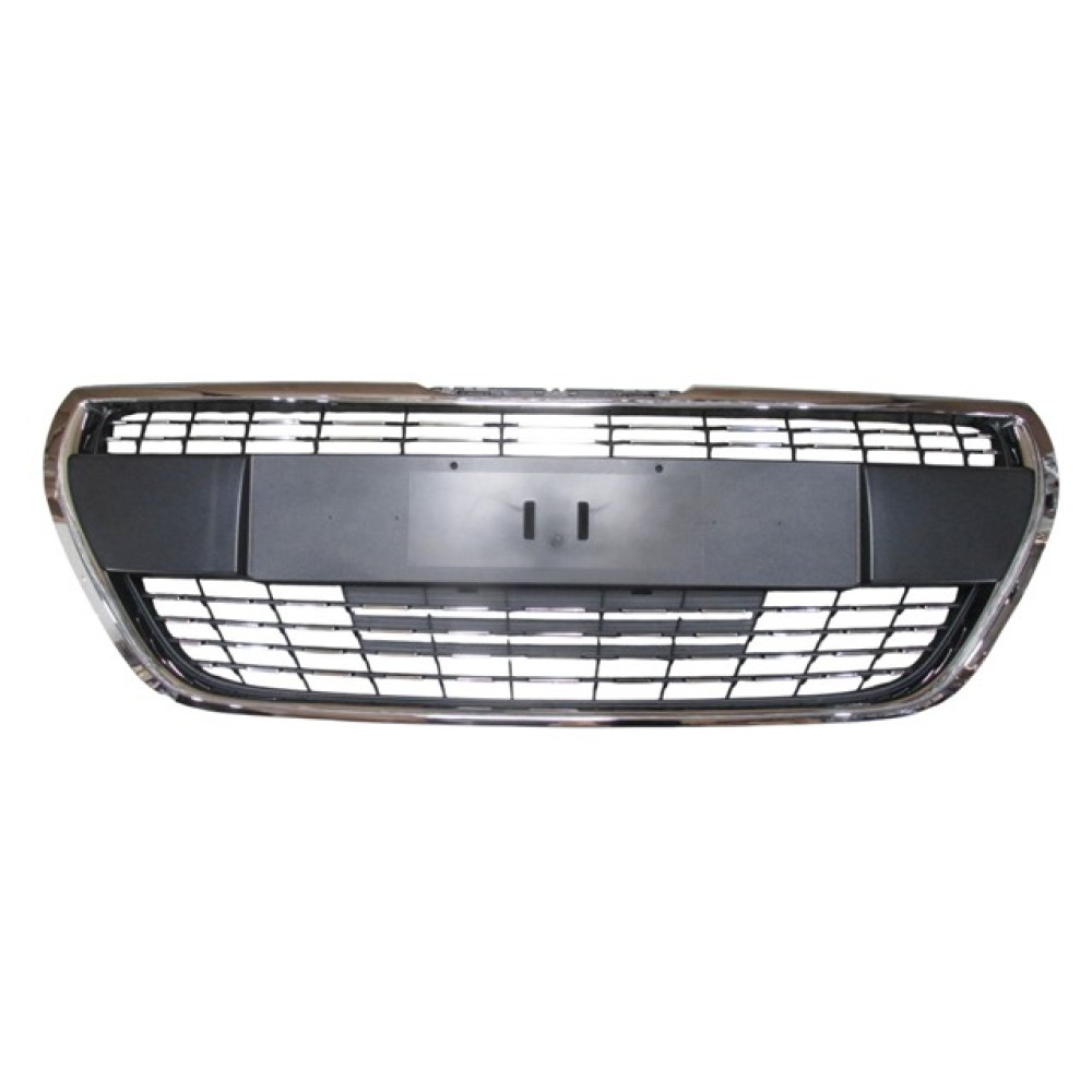 PEUGEOT 208- 16/20; ÖN PANJUR SİYAH (NİKELAJ ÇERÇEVELİ) PETEKLERİ NİKELAJLI (TW) 1522-2344