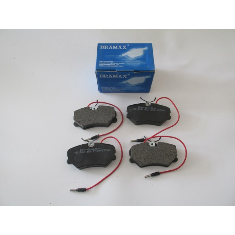 CITROEN ZX- 91/97; ÖN FREN BALATASI (4 KABLOLU)(DİSK)(94,8X49X19)(BRAMAX) 1604-6350A