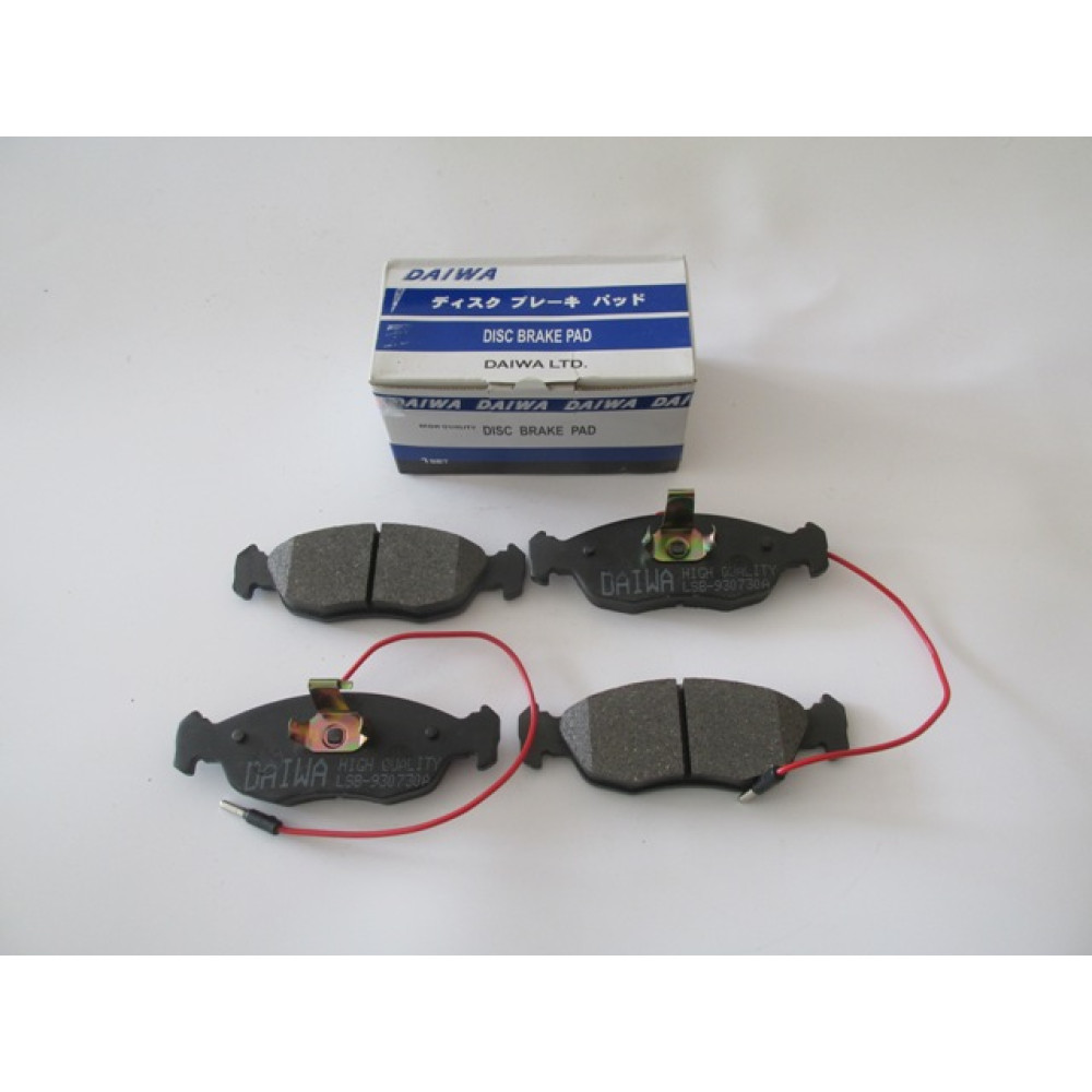 PEUGEOT 306- SD/HB- 93/96; ÖN FREN BALATASI (2 KABLOLU)(DİSK) (141,4X47,5X16/140,2X47,9X16) (BRAMAX 1530-6350