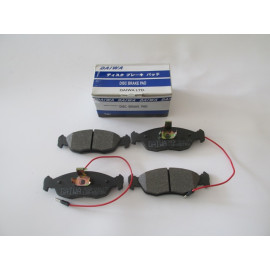 PEUGEOT 306- SD/HB- 93/96; ÖN FREN BALATASI (2 KABLOLU)(DİSK) (141,4X47,5X16/140,2X47,9X16) (BRAMAX 1530-6350