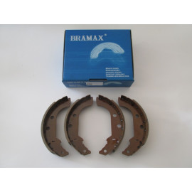 PEUGEOT 405- 88/96; ARKA FREN PABUCU (PALETSİZ)(114,3X41) (BRAMAX) 1556-6360A