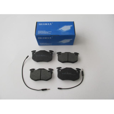 CITROEN SAXO- 96/00; ARKA FREN BALATASI (2 KABLOLU)(DİSK) (105X54,9X11)(BRAMAX) 1606-6360A