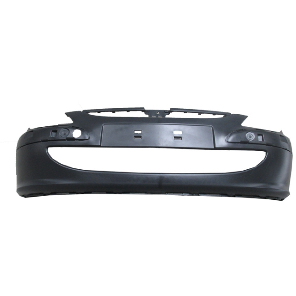 PEUGEOT 307- 01/05; ÖN TAMPON SİYAH (FAR YIKAMA DELİKSİZ) (PANJUR/BANT DELİKLİ) (EUROBUMP) 1546-2000