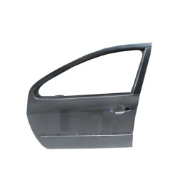 PEUGEOT 307- 06/08; ÖN KAPI KOMPLE SOL SİYAH BOYALI (İCELİ/ÇEKOMASTİKLİ) (TW) 1547-2202