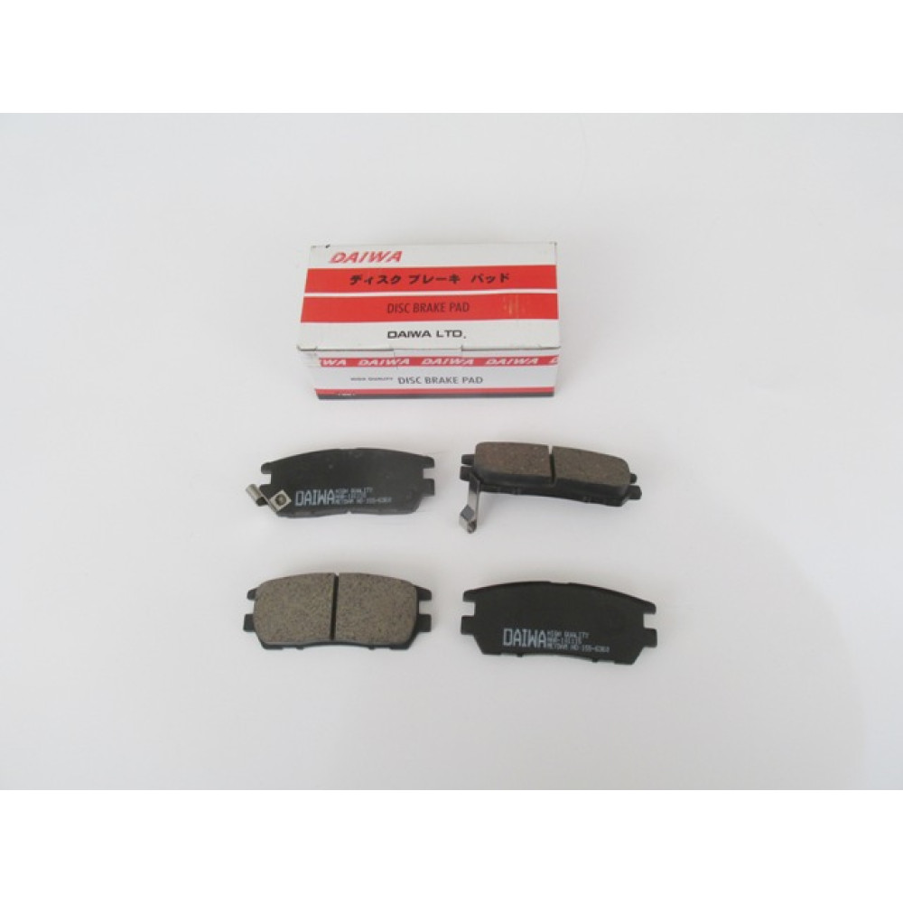 MITSUBISHI PAJERO- 92/97; ARKA FREN BALATASI (DİSK) (107,8X40X14) (DAIWA) 155-6360
