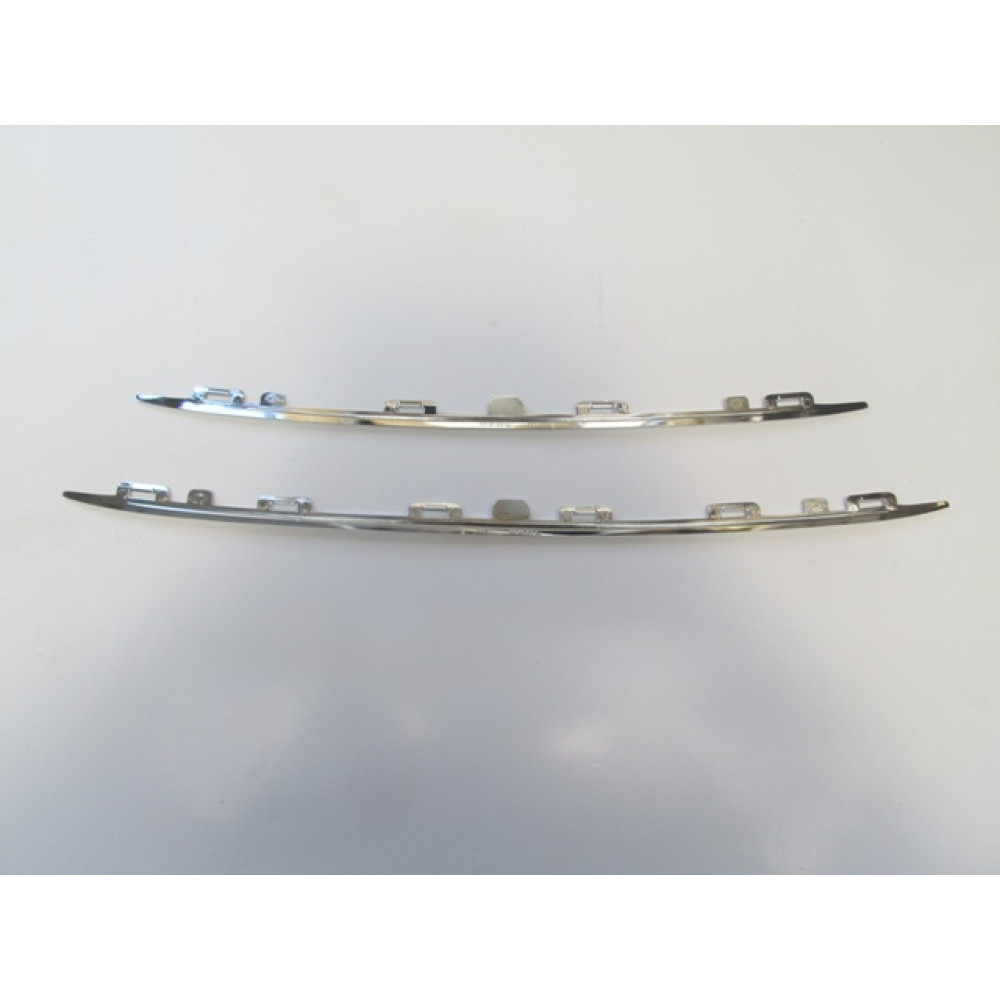 PEUGEOT 308- 14/15; ÖN PANJUR ÇITASI SET 2 PARÇA ÜST/ALT NİKELAJLI (ALLURE MODEL) (TW) 1550-2341