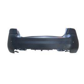 PEUGEOT 308- 14/17; ARKA TAMPON (ASTARLI SİYAH SENSÖR DELİKLİ/KARLIKSIZ (ALLURE/ACTIVE MODEL)PHIRA) 1550-2600