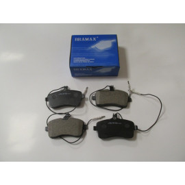 PEUGEOT 407- 04/11; ÖN FREN BALATASI (4 KABLOLU)(DİSK) (131,4x66,8x19,5)(BRAMAX) 1562-6350