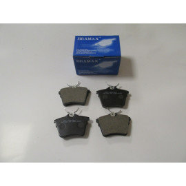 PEUGEOT 407- 04/11; ARKA FREN BALATASI (KABLOSUZ)(DİSK) (86,2x57,1x17)(BRAMAX) 1562-6360