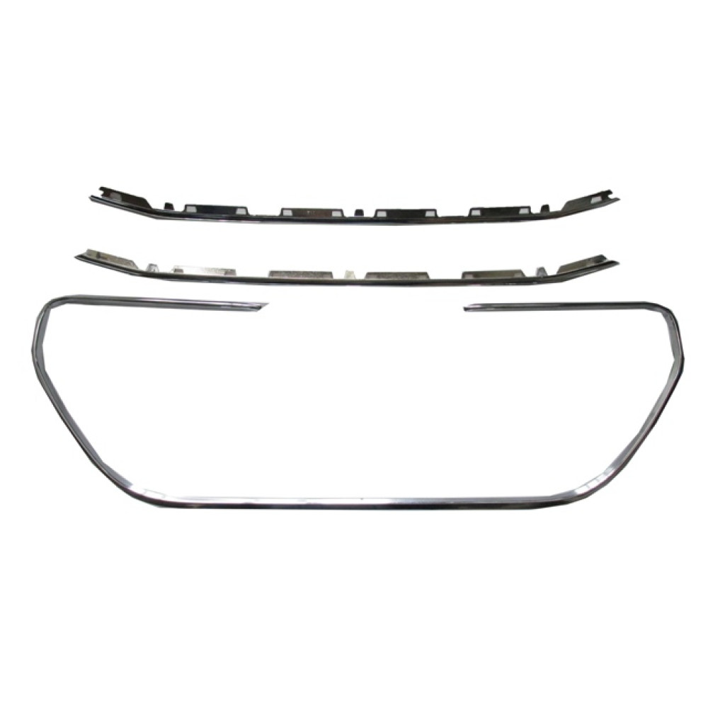 PEUGEOT 301- 13/16; ÖN PANJUR DIŞ NİKELAJ ÇITASI (3 PARÇA) SET 1567-2343