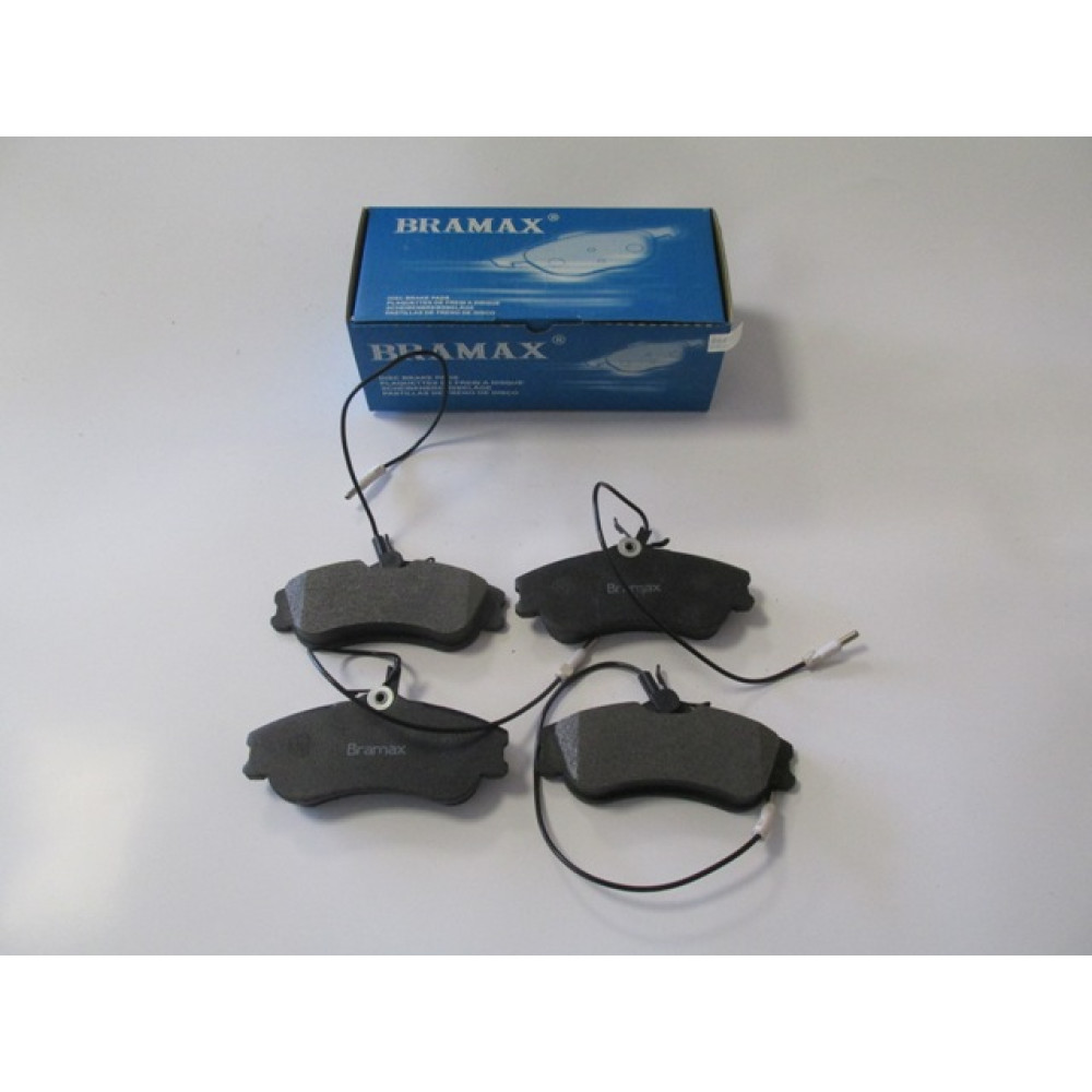 PEUGEOT PARTNER- 03/09; ÖN FREN BALATASI (4 KABLOLU)(DİSK) (129,7X56X18,5) (BRAMAX) 1578-6350