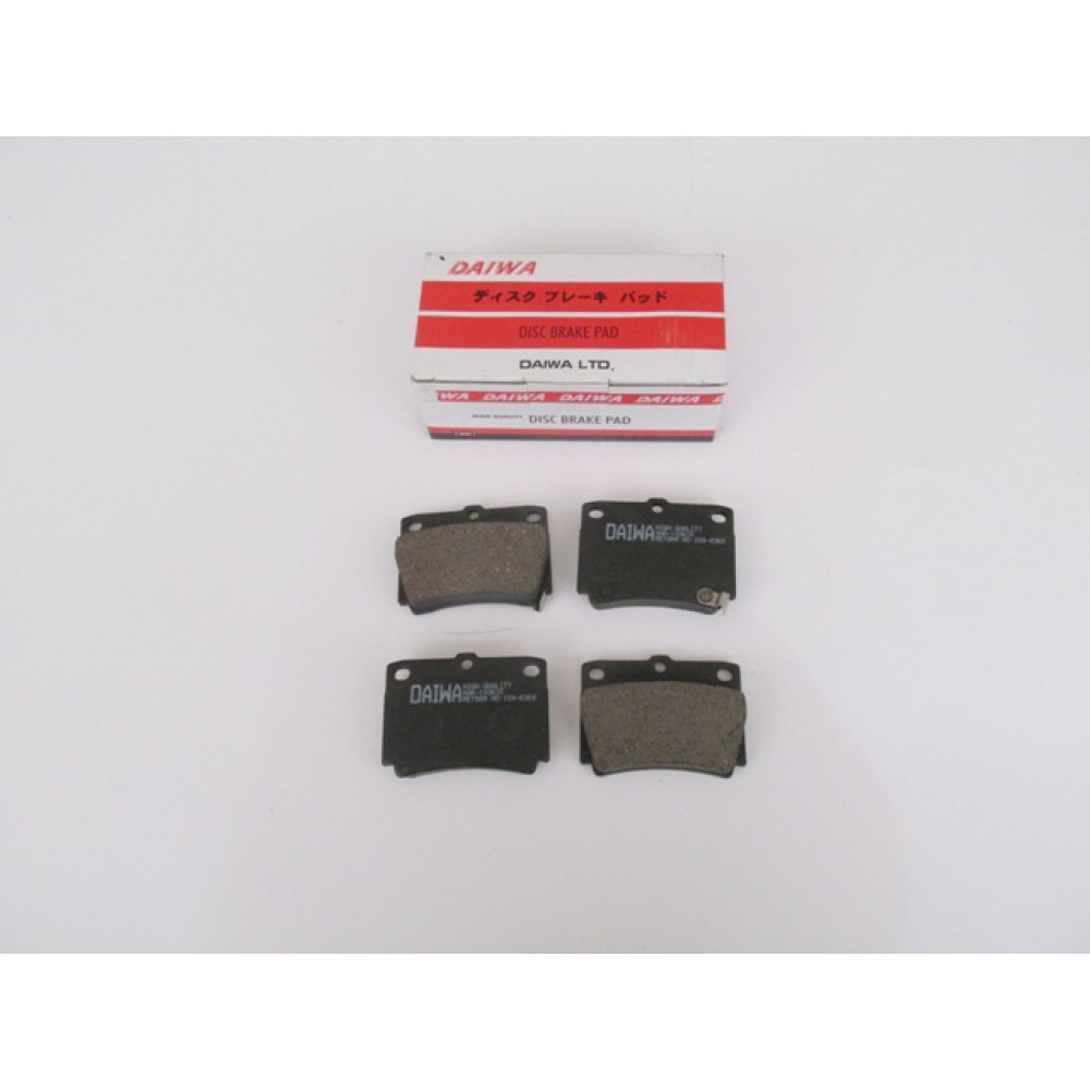 MITSUBISHI PAJERO- 98/00; ARKA FREN BALATASI 2,5/3,0 (DİSK)(78,8X55,2X15) (DAIWA) 156-6360A