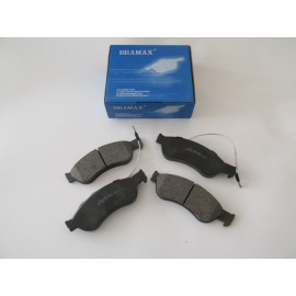 PEUGEOT J9 PREMIER- 07/09; ÖN FREN BALATASI (DİSK)(173X58X18,50) (BRAMAX) 1587-6350