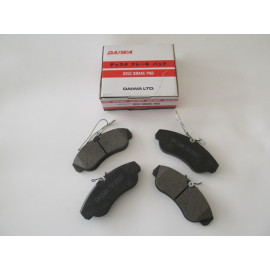 PEUGEOT BOXER- 94/02; ÖN FREN BALATASI 2,0/2,5/2,8 (2 KABLOLU) (DİSK) (160X64,7X19) (BRAMAX) 1591-6350B