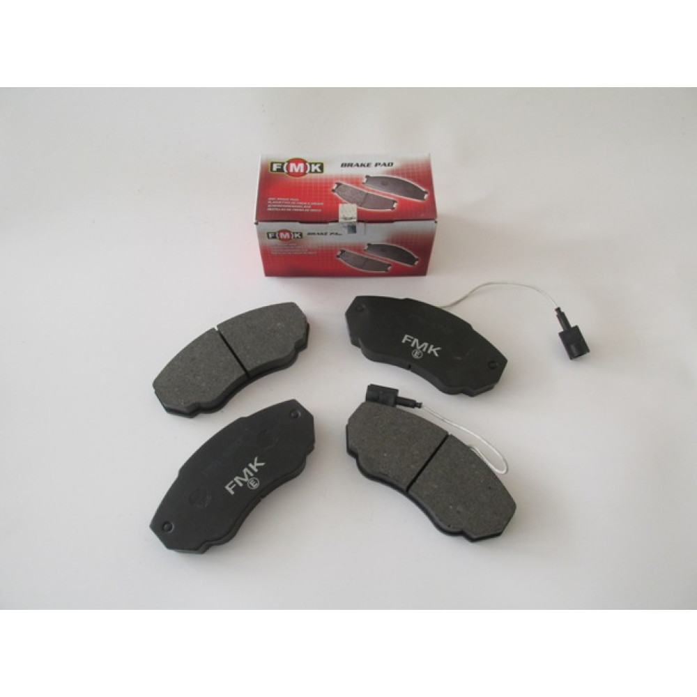 PEUGEOT BOXER- 03/07; ÖN FREN BALATASI 1,9/2,0/2,5/2,8 (2 KABLOLU)(DİSK) (140,6X66,1X18) (FMK) 1593-6350AF