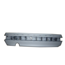 CITROEN XSARA- 98/00; ARKA TAMPON GRİ (BANT DELİKLİ PHIRA) 1611-2600