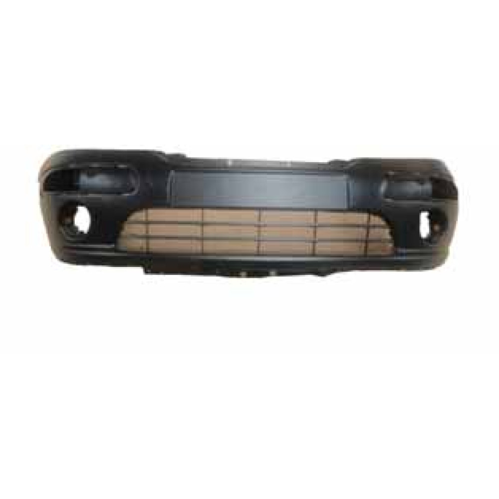 CITROEN C3- 03/05; ÖN TAMPON SİYAH (BANT DELİKLİ/SIS DELİKLİ/PANJURLU/KARLIKSIZ/BRAKETLİ )(EUROBUMP) 1615-2000