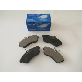 CITROEN C2- 04/09; ÖN FREN BALATASI 1,4/1,4HDI/1,6 (KABLOSUZ)(DİSK) (129X56X18) (BRAMAX) 1630-6350
