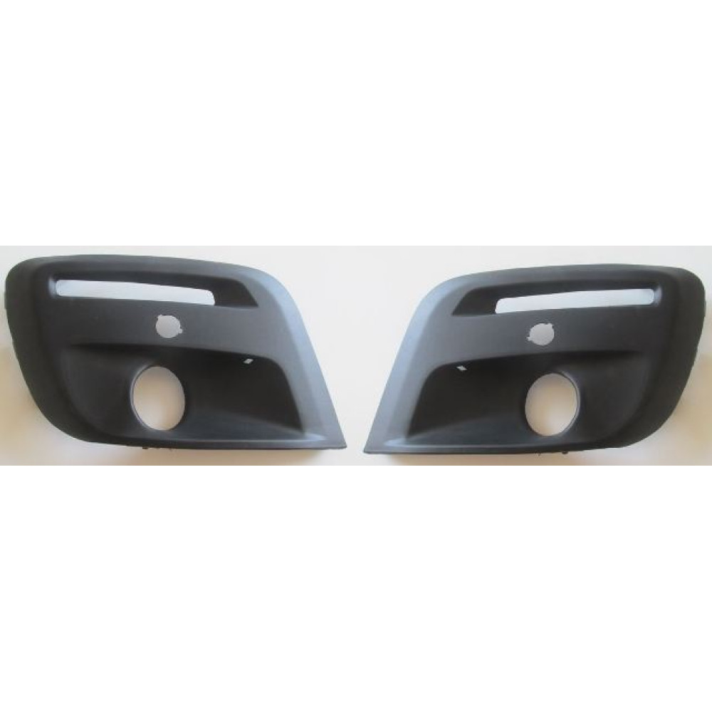 PEUGEOT PARTNER- VAN- 16/18; SİS LAMBA KAPAĞI SAĞ/SOL SET (2 PARÇA) (SİS/SENSÖR/GÜNDÜZ FARI DELİKLİ) 1580-2061B