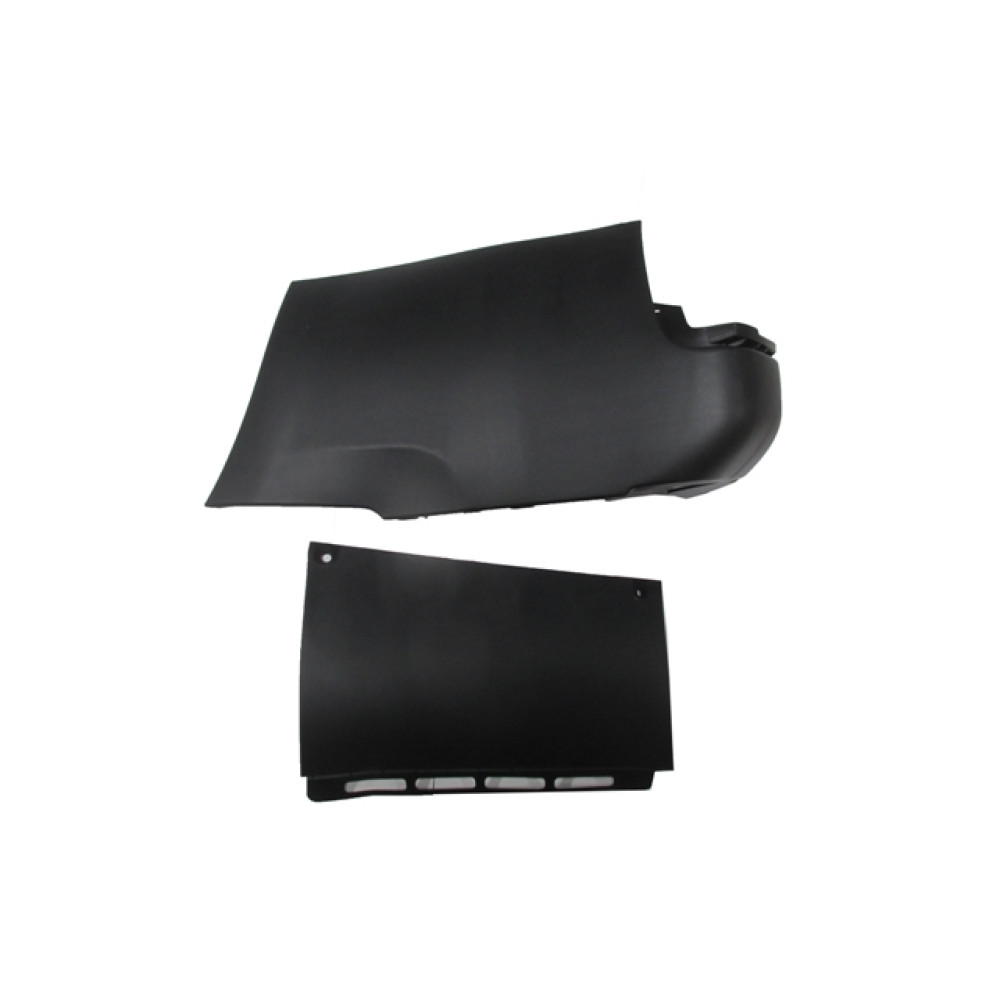 PEUGEOT PARTNER- VAN- 10/18; ARKA TAMPON UCU SAĞ SİYAH UZUN ŞASİ (ÇİFT KAPILI) (İTALYA) 1580-2621A