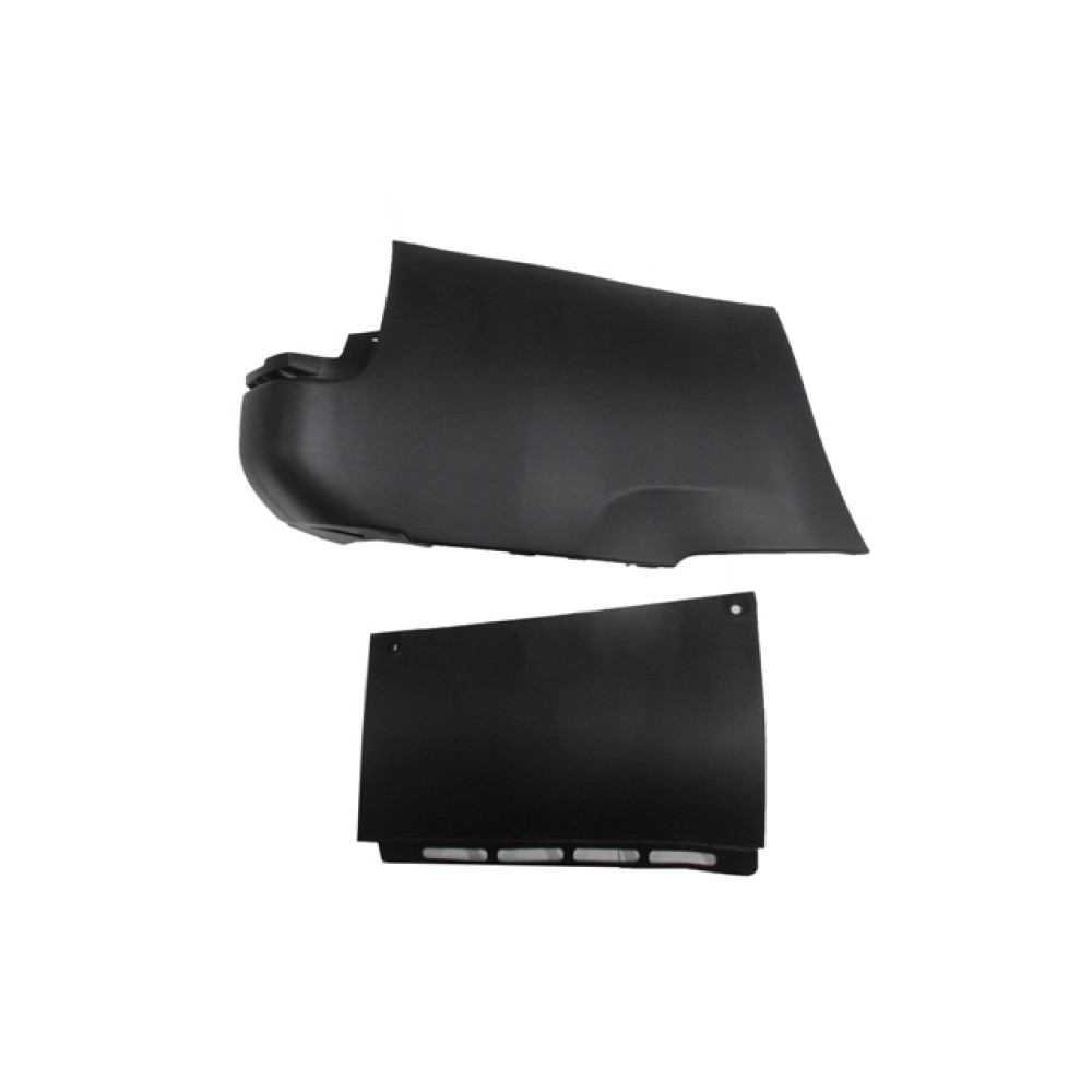 PEUGEOT PARTNER- VAN- 10/18; ARKA TAMPON UCU SOL SİYAH UZUN ŞASİ (ÇİFT KAPILI) (İTALYA) 1580-2622A