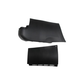 PEUGEOT PARTNER- VAN- 10/18; ARKA TAMPON UCU SOL SİYAH UZUN ŞASİ (ÇİFT KAPILI) (İTALYA) 1580-2622A