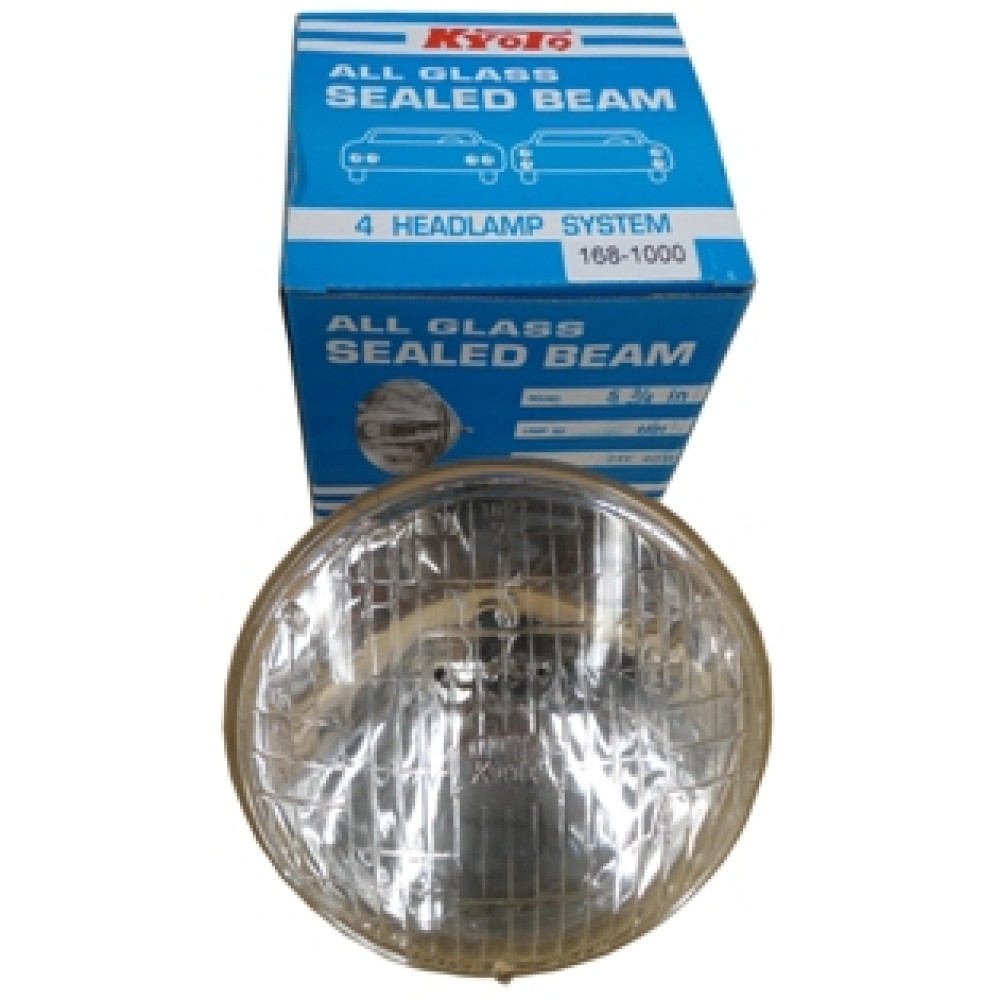 MITSUBISHI CANTER- FE449- 90/97; ATOM FAR LAMBASI İÇ YUVARLAK KISA DEVRE 2FİŞ 24VOLT (KYOTO) 168-1000