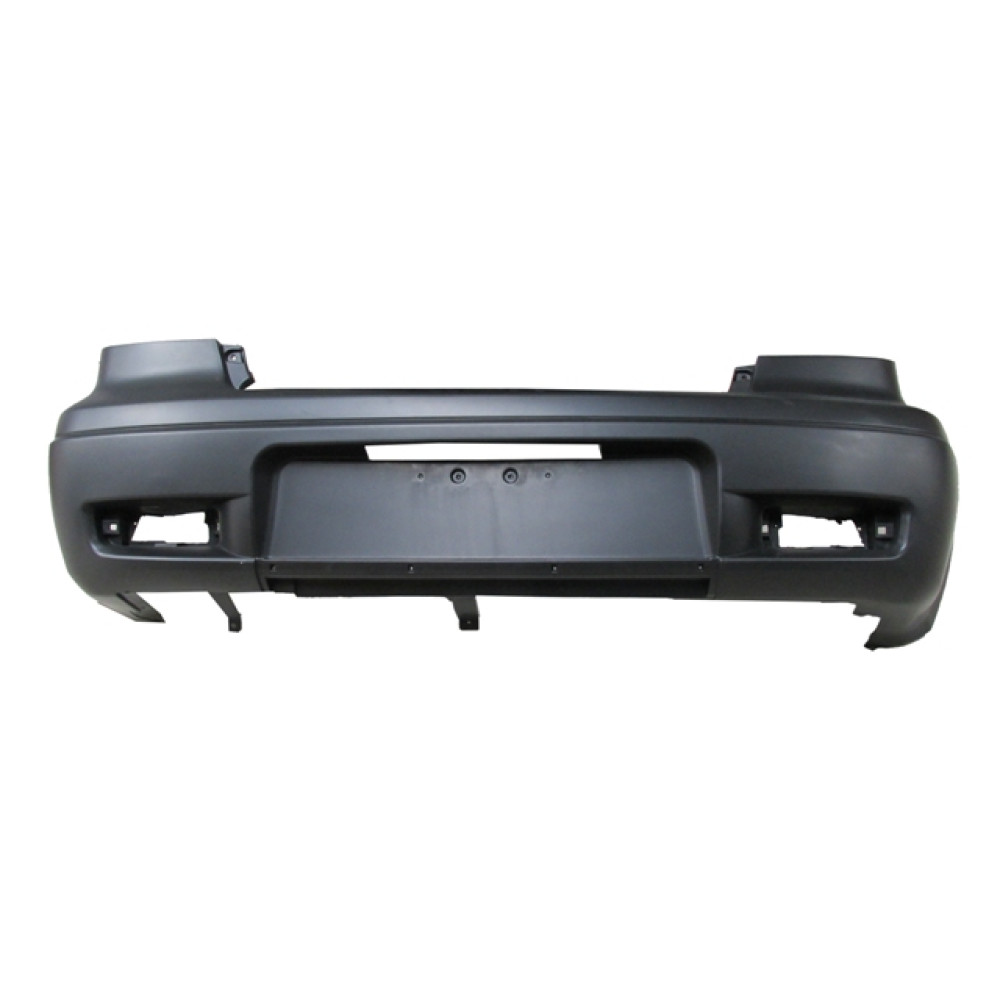 MITSUBISHI OUTLANDER- 04/07; ARKA TAMPON SİYAH (PLAKA/REFLEKTÖR DELİKLİ FPI) 175-2600