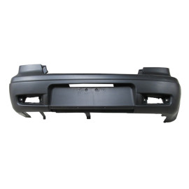 MITSUBISHI OUTLANDER- 04/07; ARKA TAMPON SİYAH (PLAKA/REFLEKTÖR DELİKLİ FPI) 175-2600