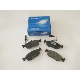 FIAT SIENA- 97/02; ÖN FREN BALATASI 1.2/1.4/1.6cc/1.7/1.9D (2 KABLOLU)(DİSK)(151.5x52.5x18) (BRAMAX) 1800-6350