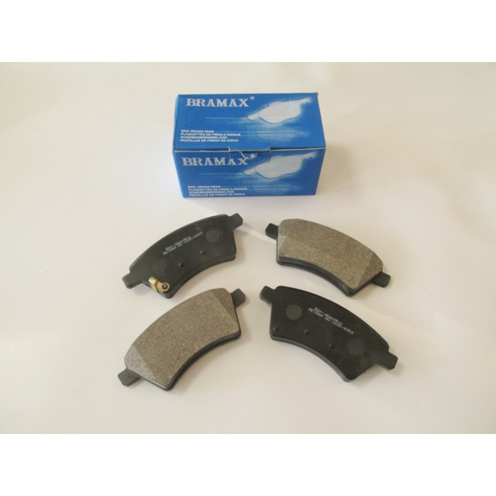 SUZUKI SX4- 07/13; ÖN FREN BALATASI 1,5/1,6/1,9/2,0 (KABLOSUZ)(DİSK) (131,6X57X15,5)(BRAMAX) 525-6350