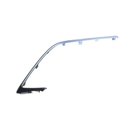 TOYOTA COROLLA- HB- 20/22; ÖN TAMPON PANJURU DIŞ ÇERÇEVE ÇITASI SAĞ GÜMÜŞ GRİ (TYG) 183-2013