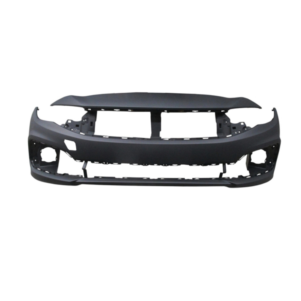 FIAT EGEA- SW- 21; ÖN TAMPON SİYAH TAKVİYESİZ (SİS/PANJUR DELİKLİ) 1846-2001