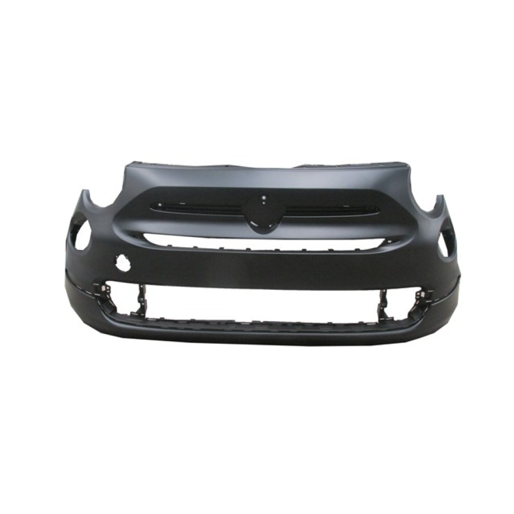 FIAT 500L- 15/16; ÖN TAMPON SİYAH (SİS/PANJUR DELİKLİ LOUNGE MODEL) (TÜV) (TYG) 1856-2001